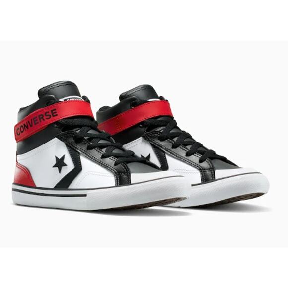 Converse Other - Converse Red Youth Pro Blaze Strap Trainers Size 4 BRAND NEW